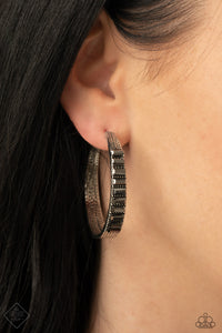 Paparazzi - More To Love - Silver Hoop Earrings