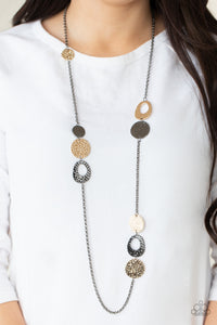 Paparazzi - Gallery Guru - Black Long Necklace