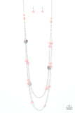 Paparazzi - Sublime Awakening - Orange Necklace