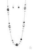 Paparazzi - Light-Scattering Luminosity - Black Long Necklace