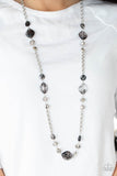 Paparazzi - Light-Scattering Luminosity - Black Long Necklace