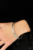 Paparazzi - Perfect Present - Silver Scripture Bracelet