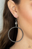 Paparazzi - Work That Circuit - Silver Earrings