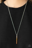 Paparazzi - Tower Of Transcendence - Brown Long Necklace