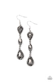 Paparazzi - Test of TIMELESS - Silver Earrings