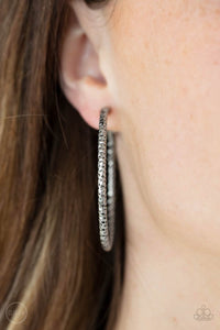 Paparazzi - Subtly Sassy - Silver Clip-on Earrings