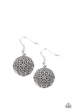 Paparazzi - Gallery Garden - Silver Earrings