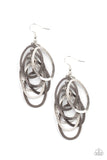 Paparazzi - Mind OVAL Matter - Multicolored Earrings