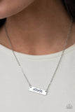 Paparazzi - Blessed Mama - Silver Necklace