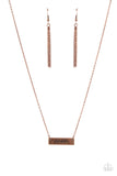 Paparazzi - Blessed Mama - Copper Necklace