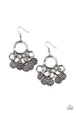Paparazzi - Partners in CHIME - Black Earrings
