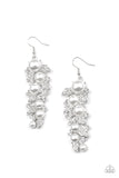 Paparazzi - The Party Has Arrived - White Pearl Earrings