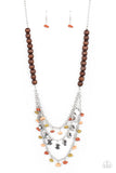 Paparazzi - Plains Paradise - Multicolored Necklace