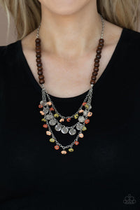 Paparazzi - Plains Paradise - Multicolored Necklace