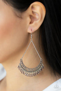 Paparazzi - Orchard Odyssey - Silver Earrings