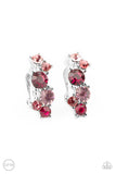 Paparazzi - Cosmic Celebration - Pink Clip-on Earrings