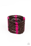 Paparazzi - Tropical Trendsetter - Pink Bracelet