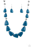 Paparazzi - Tenaciously Tangy - Blue Necklace