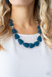 Paparazzi - Tenaciously Tangy - Blue Necklace