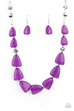 Paparazzi - Tenaciously Tangy - Purple Necklace