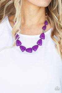 Paparazzi - Tenaciously Tangy - Purple Necklace