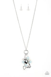 Paparazzi Accessories - I Will Fly - Blue Necklace - Travona's Dazzling Jewels