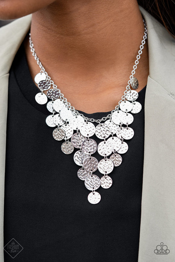 Paparazzi - Spotlight Ready - Silver Necklace