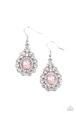 Paparazzi - Celestial Charmer - Pink Earrings