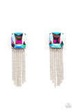 Paparazzi - Supernova Novelty - Multi Colored Earrings