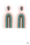 Paparazzi - Rainbow Remedy - Multicolored Earrings