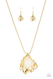 Paparazzi - Amazon Amulet - Gold Necklace