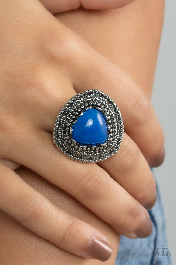 Paparazzi - Genuinely Gemstone - Blue Ring