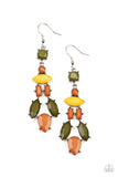 Paparazzi - Visually Vivacious - Multicolored Earrings