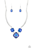 Paparazzi - Divine IRIDESCENCE - Blue Necklace