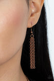 Paparazzi - Solar Cycle - Copper Necklace