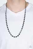 Paparazzi - Come Out Swinging - Black Urban Necklace