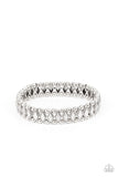 Paparazzi - Abstract Advisory - Silver Bracelet