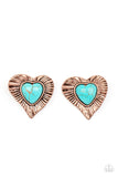 Paparazzi - Rustic Romance - Copper Earrings