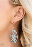 Paparazzi - High Tide Terrace - Silver Earrings