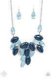 Paparazzi - Date Night Nouveau - Blue Necklace