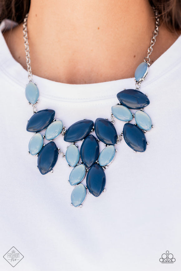 Paparazzi - Date Night Nouveau - Blue Necklace