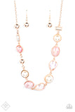 Paparazzi - Nautical Nirvana - Rose Gold Necklaces