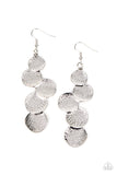 Paparazzi - Token Gesture - Silver Earrings