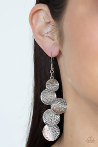 Paparazzi - Token Gesture - Silver Earrings