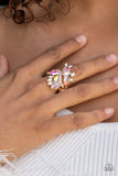 Paparazzi - Flauntable Flare - Gold Iridescent Ring