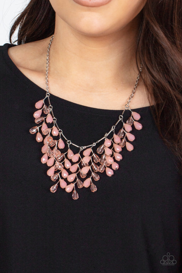 Paparazzi - Garden Fairytale - Pink Necklace