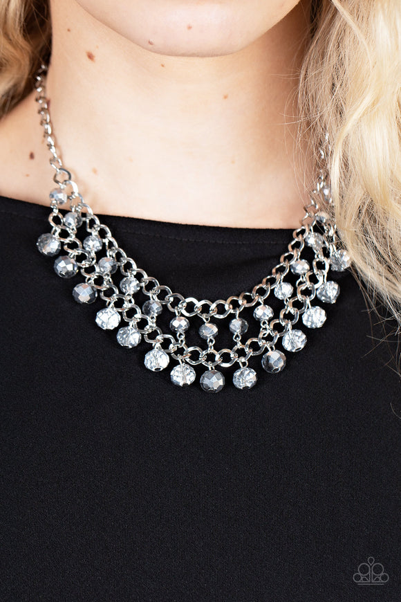 Paparazzi - Urban Palace - Silver Necklace