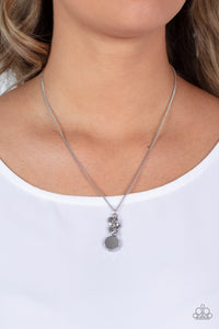 Paparazzi - Clustered Candescence - Silver Necklace