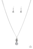 Paparazzi - Clustered Candescence - Silver Necklace