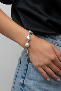 Paparazzi - Nostalgically Nautical - Silver Bracelet